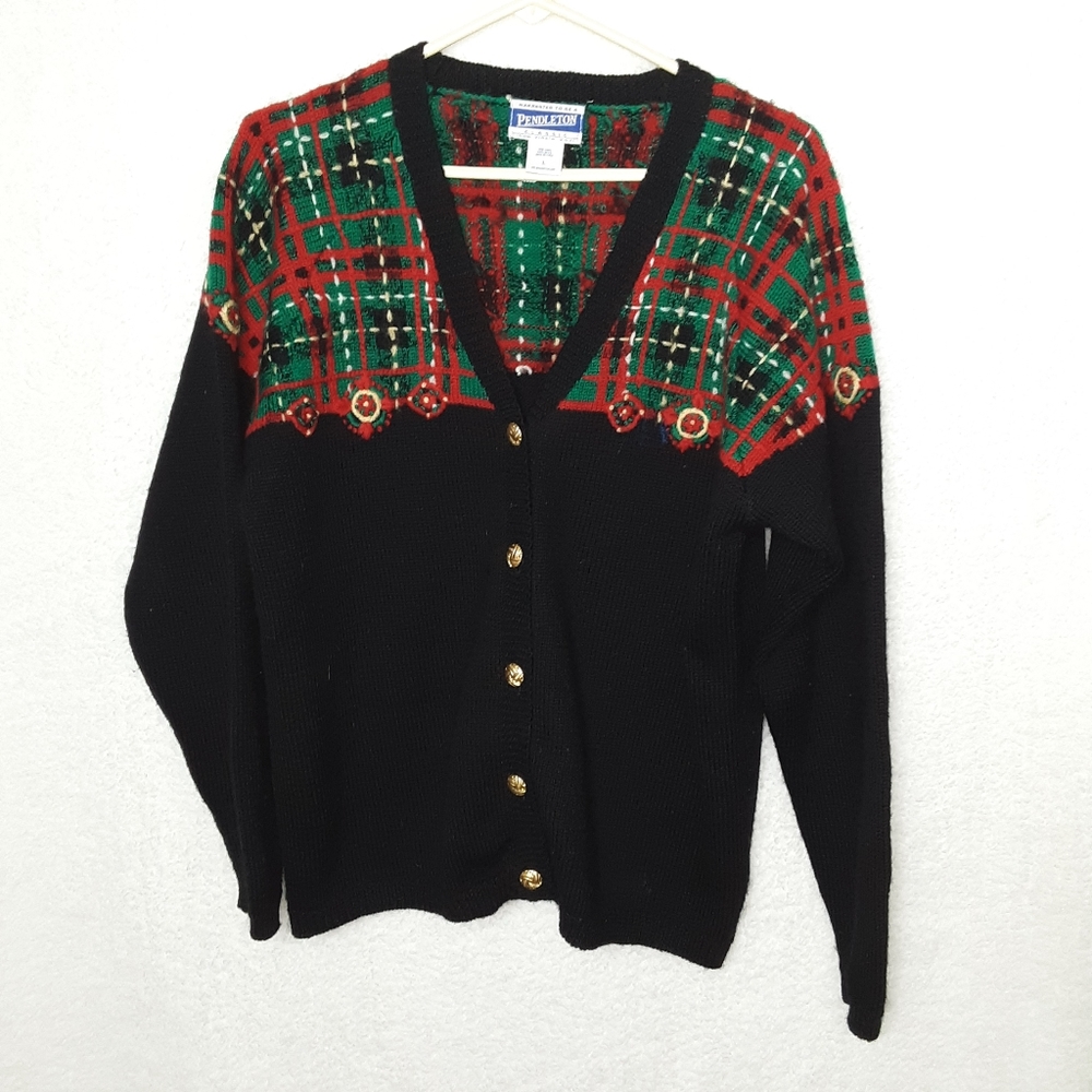 Vintage Pendleton virgin wool Cardigan